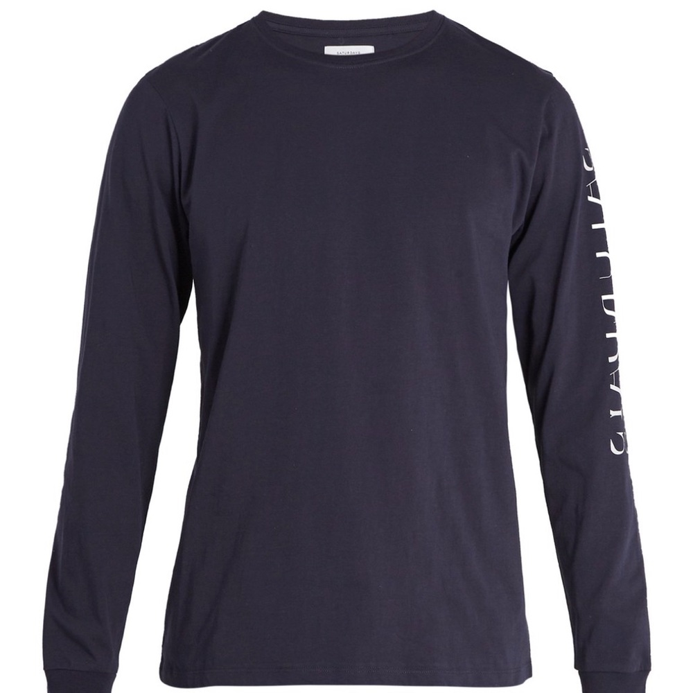 Saturdays Nyc Long Sleeve Tshirt - Gem